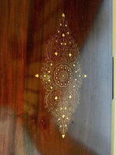 Load image into Gallery viewer, Antique European Brass Inlay Masterpiece cabinet sideboard hall stand hallway

