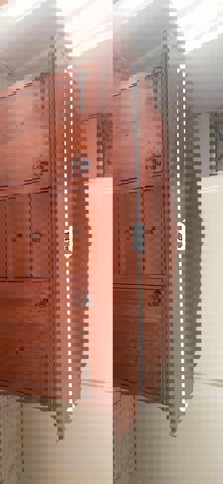 Excellent condition antique sideboard tall boy dresser solid timber