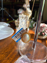 Load image into Gallery viewer, Gold plated s925 silver natural Mabe sea water Pearl necklace
