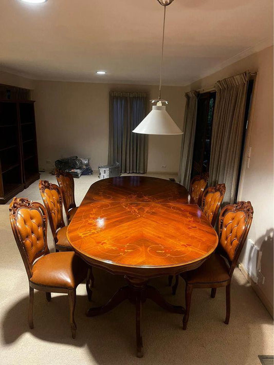 TABLE ONLY!!(230+40)x115x76cm extendable dining table new condition no scratches