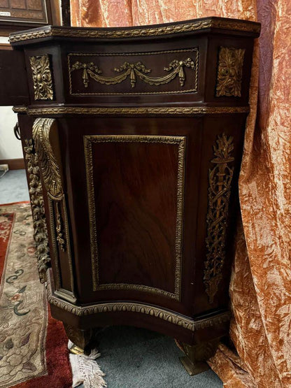 French 19th Century Louis XVI Style Bronze Mounted Commode Cabinets sideboard