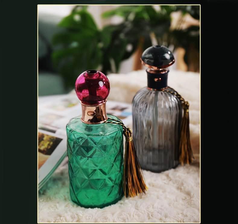 Artisan Aromatherapy Glass Diffuser Set - Elegant Home Decor