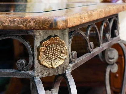 Elegant Decorative Lamp with Marble Top Table corner table coffee tables pairs table