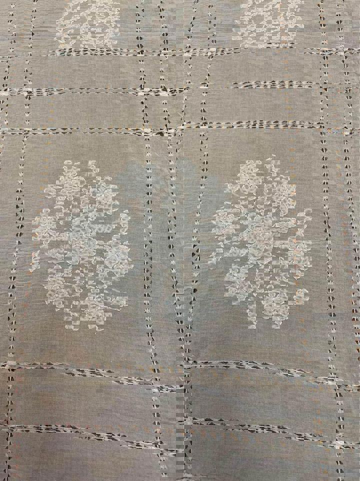 Purely handmade shawls hand craft 3000+hours work highly quality cotton colorful