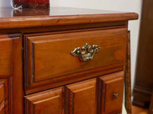 Load image into Gallery viewer, Vintage solid timber sideboard hall table cabinet chest of drawers dresser
