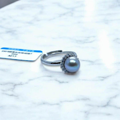 7mm Tahitian South Sea Pearl Lea Ring with certificate