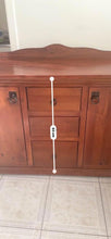 Load image into Gallery viewer, Solid timber refurbished sideboard antique style tall boy chest of drawers
