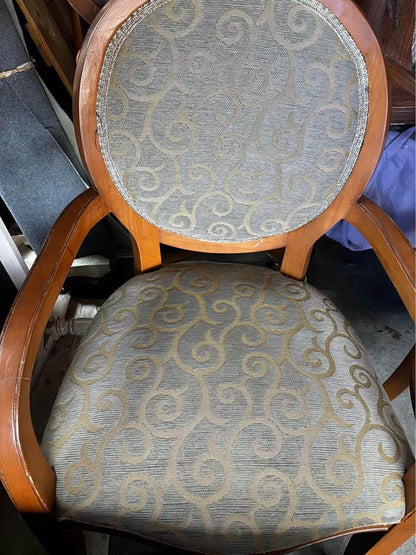 Large vintage armchairs 57.5w x 55d x 100h cm  very strong and solid