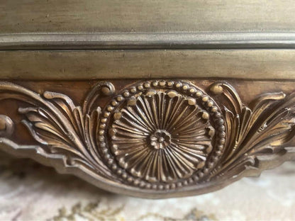 Baroque antique marble top chest of drawers hall stand Morocco  style