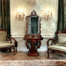 Load image into Gallery viewer, Antique mahogany fancy mirror ONLY well made hand carved stunning excellent
