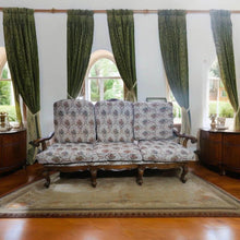 Load image into Gallery viewer, Perfect condition vintage 3 seats sofa strong and firm nice and clean no stains no damaged
