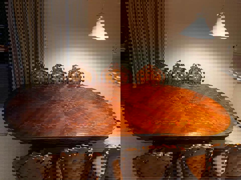 TABLE ONLY!!(230+40)x115x76cm extendable dining table new condition no scratches