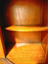 Load image into Gallery viewer, Perfect condition wall unit mahogany buffet sideboard vintage
