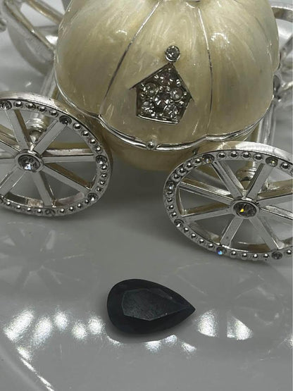 Kashimr 10.81ct natural blue sapphire pear cut no heat treated national post