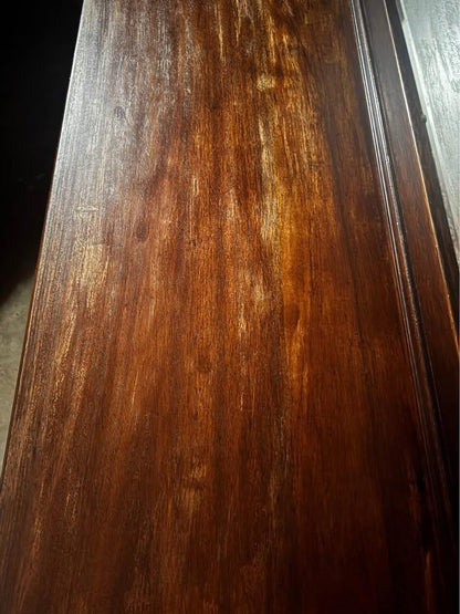 Vintage mahogany dresser solid timber tall boy chest of drawers sideboard