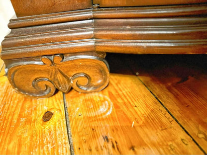Perfect condition wall unit mahogany buffet sideboard vintage