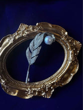 Load image into Gallery viewer, Vintage style natural pearl brooch earrings ring gold plated well made brand new

