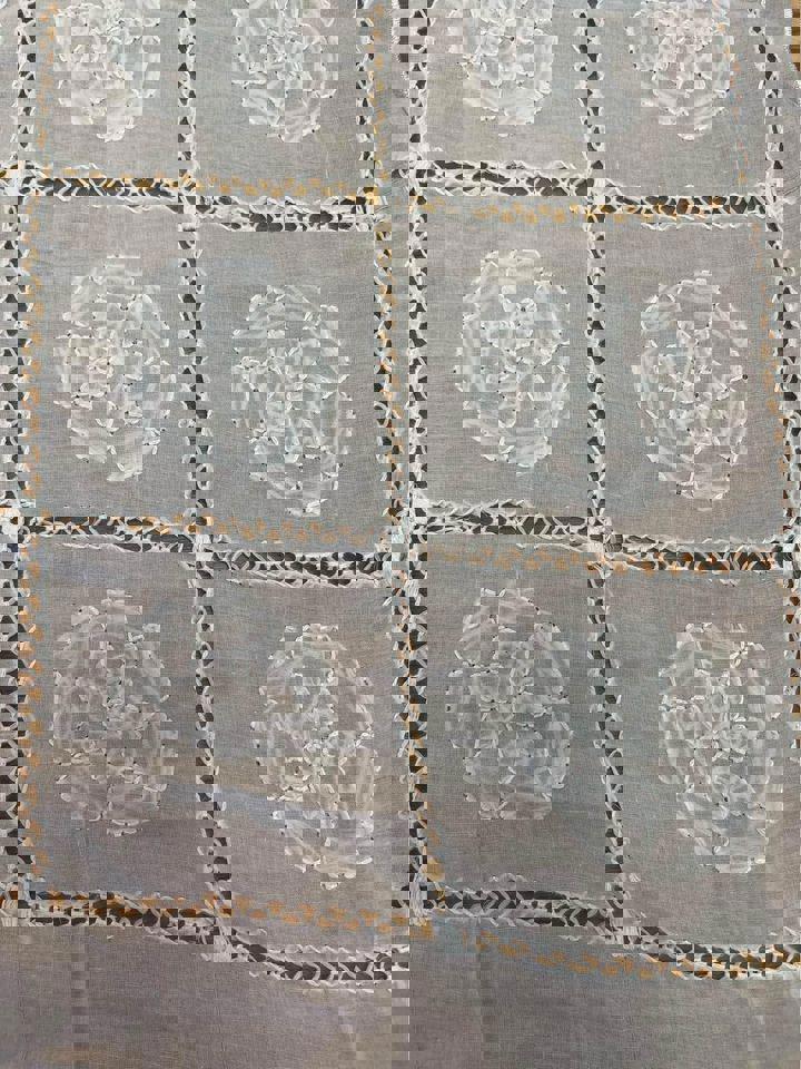 Purely handmade shawls hand craft 3000+hours work highly quality cotton colorful