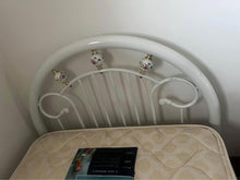 Load image into Gallery viewer, Antique single bed with mattress solid slats
