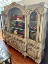 Load image into Gallery viewer, antique white desk wall unit white dining table white sofa set and more
