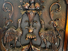 Load image into Gallery viewer, Impressive very large antique wall unit display cabinet mahogany 330x200x60cm hand carved

