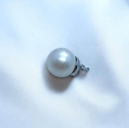 13mm S925 AAA South Sea Pearl Pendant with certificate Akoya pearl