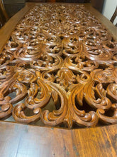 Load image into Gallery viewer, Luxury antique large dinner table hand carved solid timber
