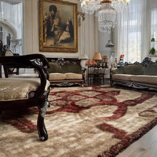 Load image into Gallery viewer, Large vintage luxury 7 seats sofa set lounge suite refurbished new condition
