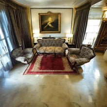 Load image into Gallery viewer, Vintage sofa set strong and firm 3 seat +2x single seat good condition

