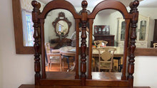 Load image into Gallery viewer, Vintage solid timber sideboard hall table cabinet chest of drawers dresser
