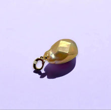 Load image into Gallery viewer, S925 baroque diamond style natural Freshwater Pearl Pendant with certificate
