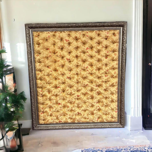 Luxurious Vintage Upholstered Frame | Perfect Choice for Wall Decor & Space