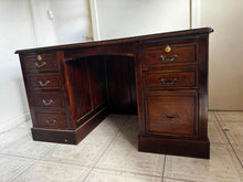 Load image into Gallery viewer, Antique Solid timber Mahogany antique desk 1.35X0.73X0.76h cm
