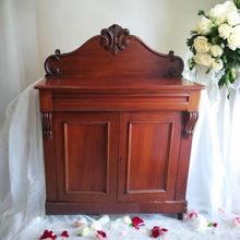 Load image into Gallery viewer, Late 19th century colonial carved cedar chiffonier sideboard hall stand
