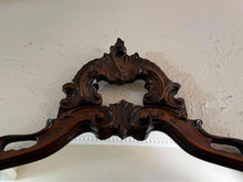 Load image into Gallery viewer, Antique mahogany fancy mirror ONLY well made hand carved stunning excellent
