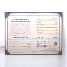 Load image into Gallery viewer, 7-8mm S925 AAA Freshwater Pearl Necklace with certificate Christmas gift
