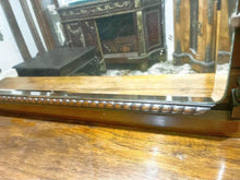 Load image into Gallery viewer, Antique solid timber walnut dresser dressing table large mirror excellent
