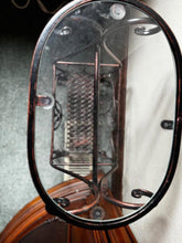 Load image into Gallery viewer, 65h x 34w x 22d cm brass vintage style magazine basket magazine table side table
