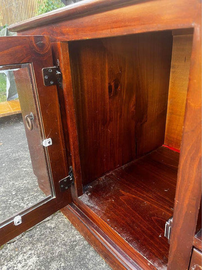 solid wood long TV unit220 (w) x 60 (h) x 53 (d) entertainment unit