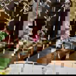 natural ruby pendant and ring set in S925 adjustable