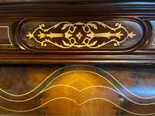 Load image into Gallery viewer, 114x52x110cm antique French style chest of drawers dresser sideboard solid timb
