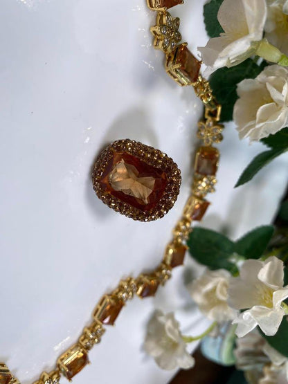 ChromaLuxe Radiance Set ring and necklace set changing 6 colours