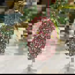 Pink sapphire flower pendent in s925