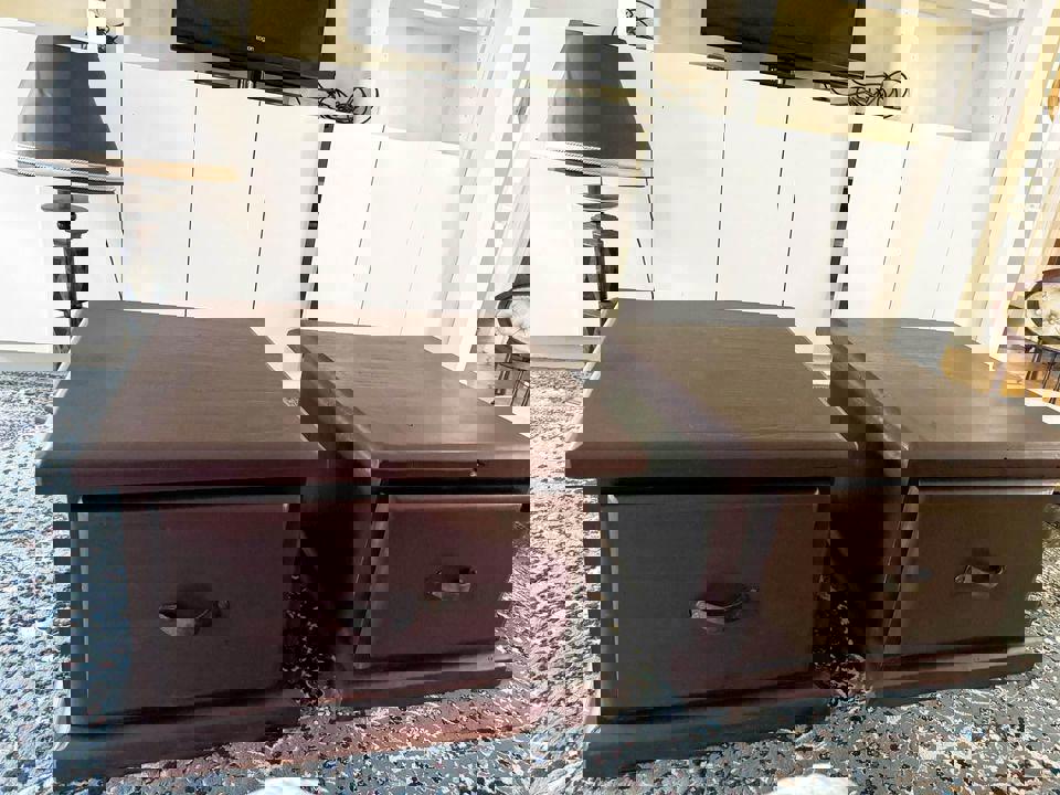 A pair corner tables rustic style joint coffee table solid timber