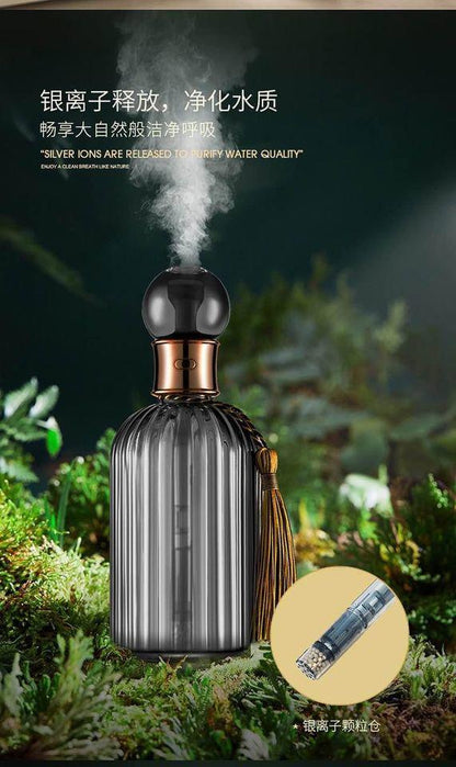 Artisan Aromatherapy Glass Diffuser Set - Elegant Home Decor