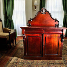 Load image into Gallery viewer, Vintage mahogany cabinets sideboard solid timber
