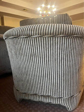 Load image into Gallery viewer, Single sofa arm chair feather cushions removable covers w/ wheels 12 piece avail
