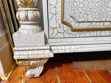 Load image into Gallery viewer, Vintage French-Style Bar Cabinet (Double-Sided) solid timber perfect condition
