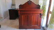 Load image into Gallery viewer, Late 19th century colonial carved cedar chiffonier sideboard hall stand
