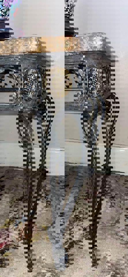 Elegant Decorative Lamp with Marble Top Table corner table coffee tables pairs table